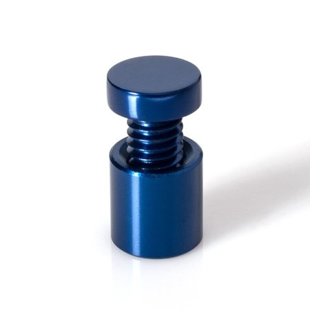 Outwater Round Standoffs, 1/2 in Bd L, Aluminum 1/2 in OD 3P1.56.00249